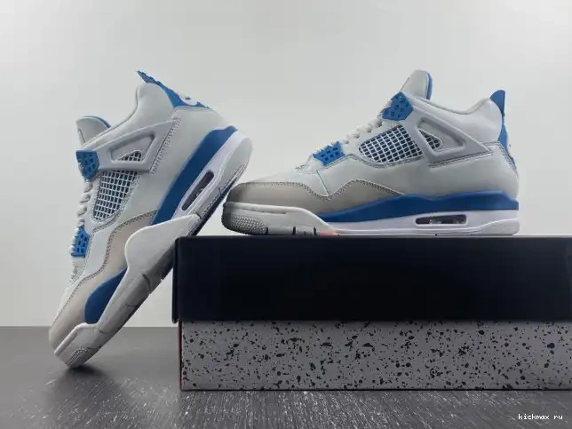 Cheap MAX Blue Jordan Air 4 FV5029-141 Military 0516